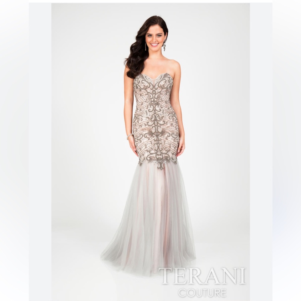 Terani Couture Prom Long Dress